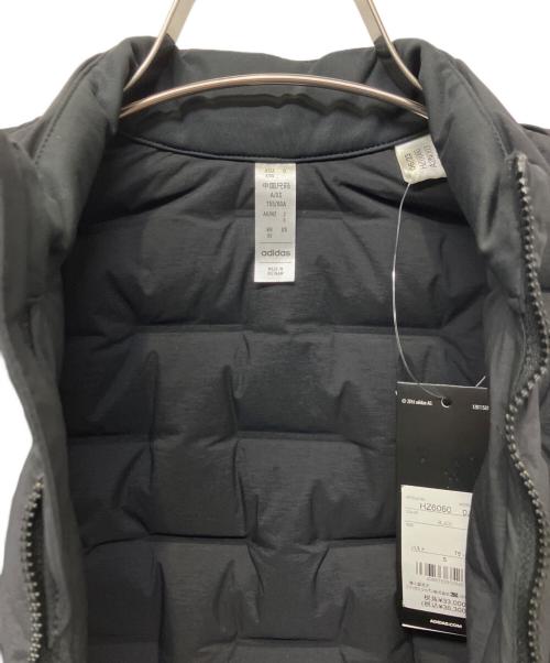 adidas（アディダス）adidas (アディダス) ダウンベスト ブラック サイズ:S 未使用品の古着・服飾アイテム