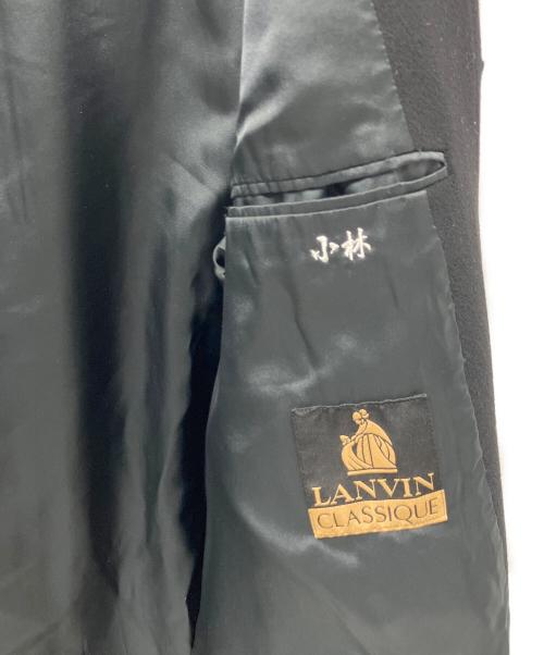 LANVIN（ランバン）LANVIN (ランバン) カシミヤコート ブラック サイズ:48の古着・服飾アイテム