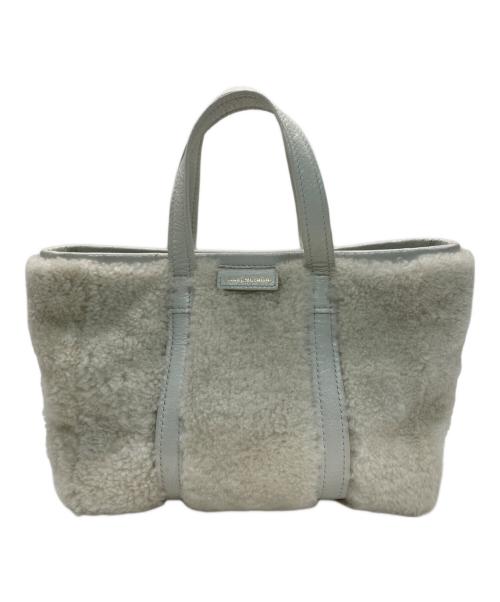 BALENCIAGA（バレンシアガ）BALENCIAGA (バレンシアガ) 2WAYバッグ ホワイトの古着・服飾アイテム