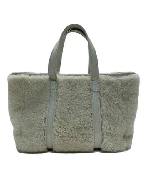 BALENCIAGA（バレンシアガ）BALENCIAGA (バレンシアガ) 2WAYバッグ ホワイトの古着・服飾アイテム
