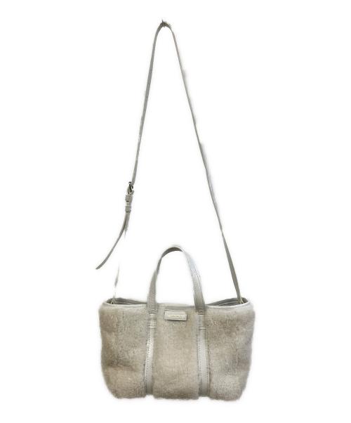 BALENCIAGA（バレンシアガ）BALENCIAGA (バレンシアガ) 2WAYバッグ ホワイトの古着・服飾アイテム