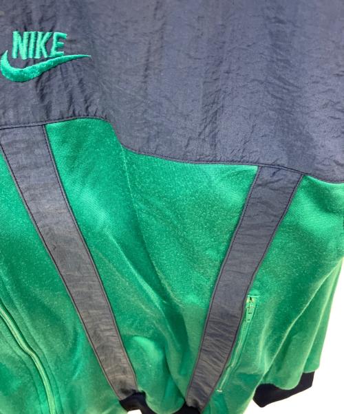 NIKE（ナイキ）NIKE (ナイキ) トラックジャケット グリーン×ネイビー サイズ:Lの古着・服飾アイテム