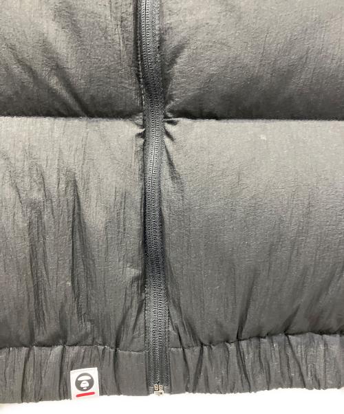 Aape BY A BATHING APE（エーエイプ バイ アベイシングエイプ）Aape BY A BATHING APE (エーエイプ バイ アベイシングエイプ) ダウンベスト ブラック サイズ:XLの古着・服飾アイテム