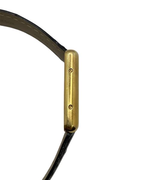 Cartier（カルティエ）Cartier MUST TANK SMALL MODEL VERMEIL/マストタンクSM ヴェルメイユ Ref.W1008354 シャンパンアラビアCC文字盤 サイズ:SM/スモール/15.0cm/20.5mm×27.5mmの古着・服飾アイテム