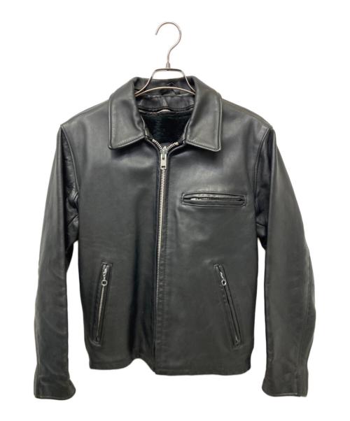 Schott（ショット）Schott (ショット) ライナー付きレザージャケット ブラック サイズ:36の古着・服飾アイテム