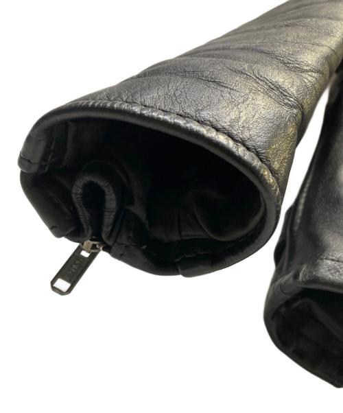 Schott（ショット）Schott (ショット) ライナー付きレザージャケット ブラック サイズ:36の古着・服飾アイテム