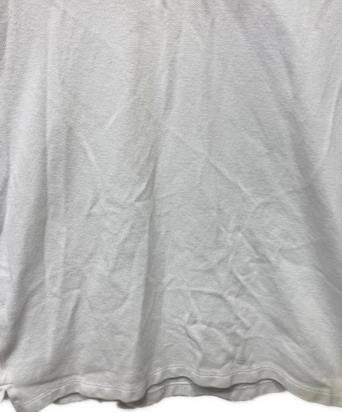 maison kitsune（メゾンキツネ）MAISON KITSUNE (メゾンキツネ) 半袖ポロシャツ ホワイト サイズ:Sの古着・服飾アイテム