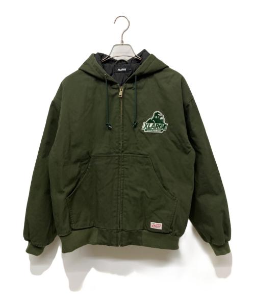 X-LARGE（エクストララージ）X-LARGE (エクストララージ) アクティブジャケット カーキ サイズ:Lの古着・服飾アイテム