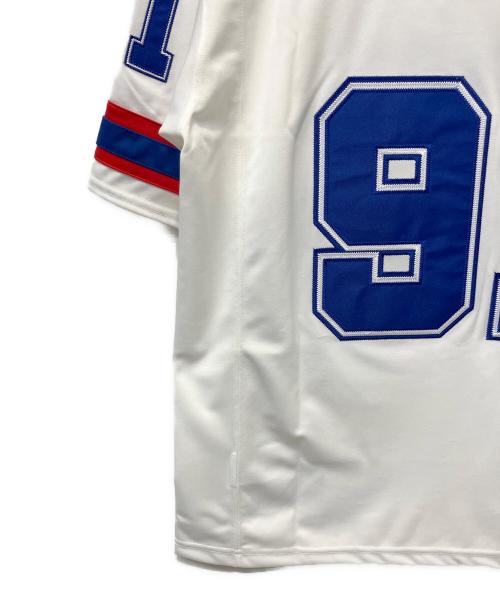 X-LARGE（エクストララージ）X-LARGE (エクストララージ) PANELED FOOTBALL JERSEY ホワイト サイズ:L 未使用品の古着・服飾アイテム