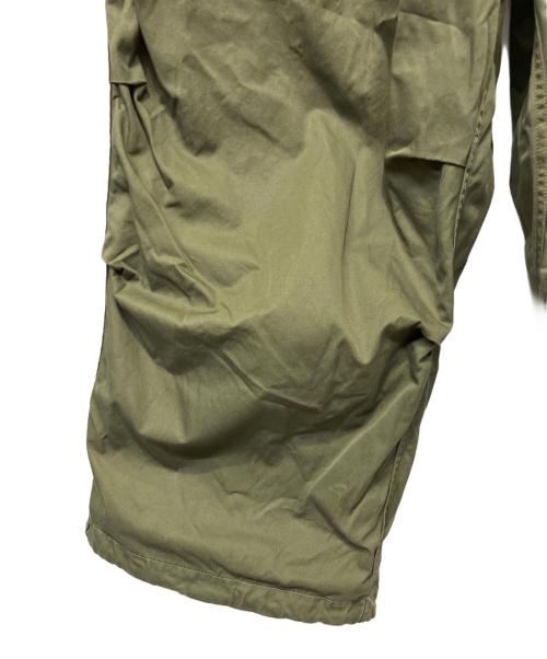 HARVESTY（ハーベスティー）HARVESTY (ハーベスティー) コットン ギャバジン オーバーパンツ カーキ サイズ:1の古着・服飾アイテム