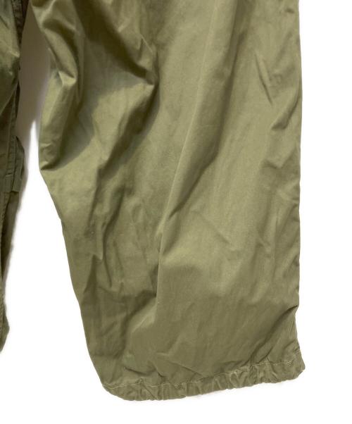 HARVESTY（ハーベスティー）HARVESTY (ハーベスティー) コットン ギャバジン オーバーパンツ カーキ サイズ:1の古着・服飾アイテム
