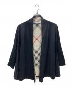 BURBERRYバーバリー）の古着「厚手カーディガン」｜ブラック