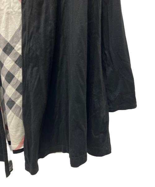 BURBERRY（バーバリー）BURBERRY (バーバリー) 厚手カーディガン ブラック サイズ:5の古着・服飾アイテム