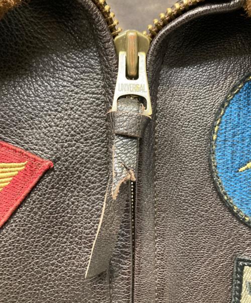 AVIREX（アヴィレックス）AVIREX (アヴィレックス) GOAT G-1 TOP GUNレザージャケット ブラウン サイズ:44の古着・服飾アイテム