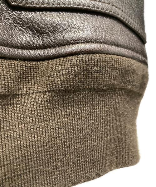 AVIREX（アヴィレックス）AVIREX (アヴィレックス) GOAT G-1 TOP GUNレザージャケット ブラウン サイズ:44の古着・服飾アイテム