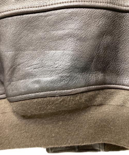 AVIREX（アヴィレックス）AVIREX (アヴィレックス) GOAT G-1 TOP GUNレザージャケット ブラウン サイズ:44の古着・服飾アイテム