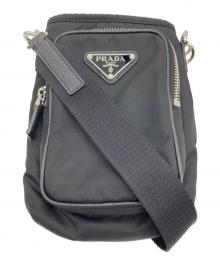 PRADA（プラダ）の古着「Re-Nylon スマートフォンケース」｜ブラック