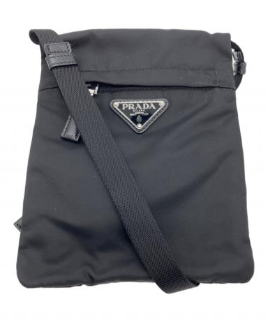 中古・古着通販】PRADA (プラダ) ショルダーバッグ ブラック｜ブランド 