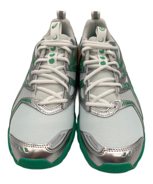 asics（アシックス）asics (アシックス) HIDDEN NY (ヒドゥンニューヨーク) スニーカー ホワイト×ライトグリーン サイズ:28.25 未使用品の古着・服飾アイテム