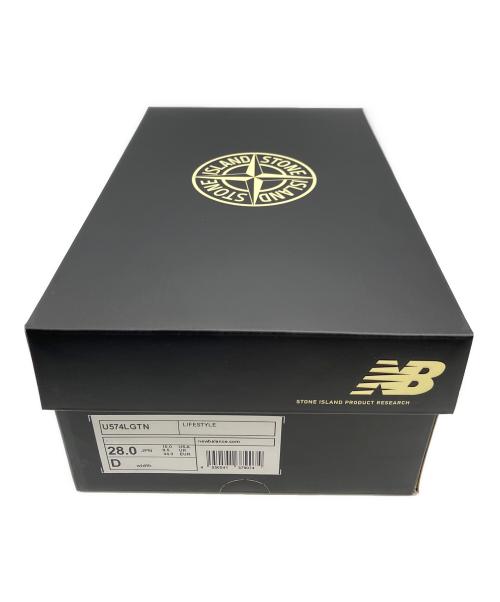 NEW BALANCE（ニューバランス）NEW BALANCE (ニューバランス) STONE ISLAND (ストーンアイランド) スニーカー グリーン サイズ:28cmの古着・服飾アイテム