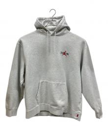 NIKE×SUPREME（ナイキ×シュプリーム）の古着「Hooded Sweatshirt」｜ライトグレー
