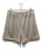 HIDDENヒドゥン）の古着「メッシュショートパンツ」｜ベージュ