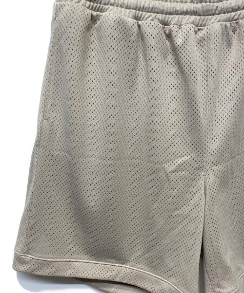 HIDDEN（ヒドゥン）HIDDEN (ヒドゥン) メッシュショートパンツ ベージュ サイズ:XLの古着・服飾アイテム