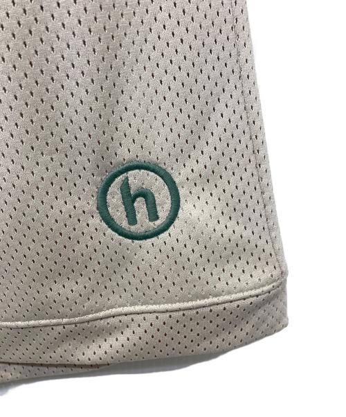 HIDDEN（ヒドゥン）HIDDEN (ヒドゥン) メッシュショートパンツ ベージュ サイズ:XLの古着・服飾アイテム