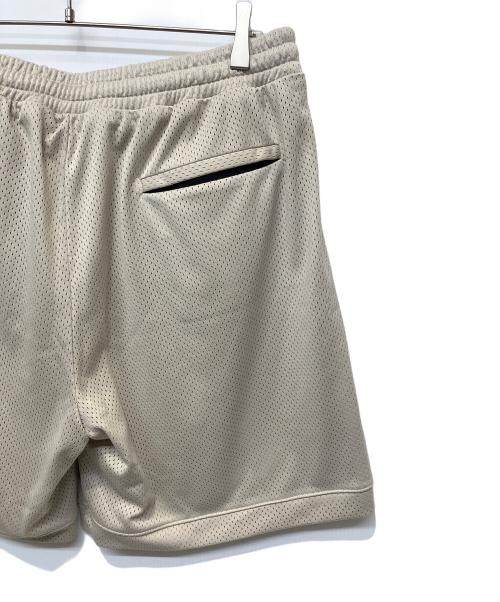 HIDDEN（ヒドゥン）HIDDEN (ヒドゥン) メッシュショートパンツ ベージュ サイズ:XLの古着・服飾アイテム