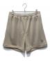 HIDDEN（ヒドゥン）の古着「メッシュショートパンツ」｜ベージュ