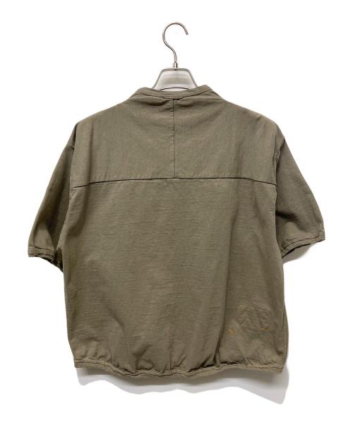 45R（フォーティファイブ・アール）45R (フォーティファイブ・アール) 半袖カットソー カーキ サイズ:Mの古着・服飾アイテム