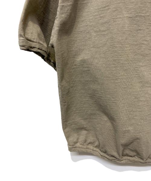 45R（フォーティファイブ・アール）45R (フォーティファイブ・アール) 半袖カットソー カーキ サイズ:Mの古着・服飾アイテム