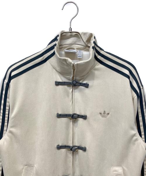 adidas（アディダス）adidas (アディダス) トラックジャケット ベージュ サイズ:Sの古着・服飾アイテム