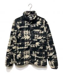 Columbia（コロンビア）の古着「フリースジャケット」｜ブラック×ホワイト