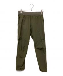 THE NORTH FACE（ザ ノース フェイス）の古着「トレーニングリブパンツ」｜グリーン