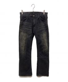 LEE×MEN's MELROSE（リー×メンズメルローズ）の古着「デニムパンツ」｜ブラック