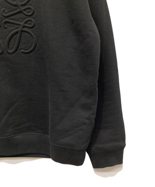 LOEWE（ロエベ）LOEWE (ロエベ) Relaxed Fit Sweatshirt In Cotton ブラック サイズ:Mの古着・服飾アイテム