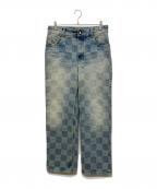 LOUIS VUITTONルイ ヴィトン）の古着「デニムパンツ」｜ブルー