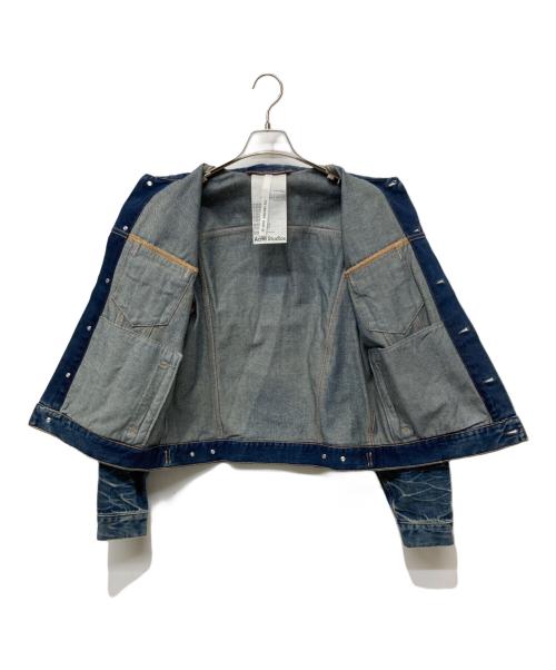 Acne studios（アクネ ストゥディオス）ACNE STUDIOS (アクネ ストゥディオス) デニムジャケット インディゴ サイズ:48の古着・服飾アイテム