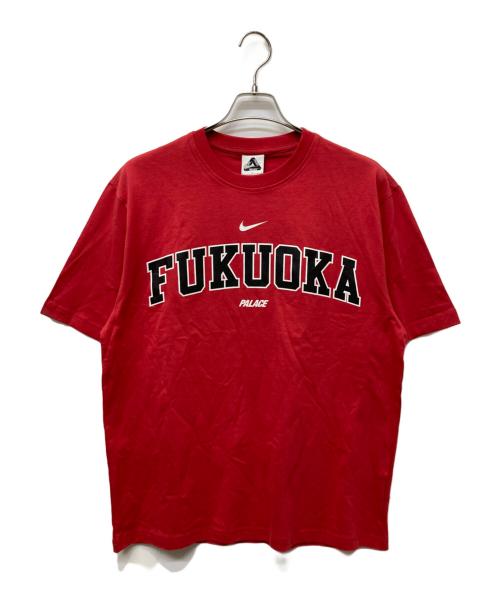 PALACE（パレス）PALACE (パレス) NIKE (ナイキ) 半袖Tシャツ レッド サイズ:Lの古着・服飾アイテム