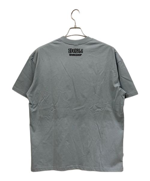 S/DOUBLE（エスダブル）S/DOUBLE (エスダブル) 半袖Tシャツ グレー サイズ:Mの古着・服飾アイテム