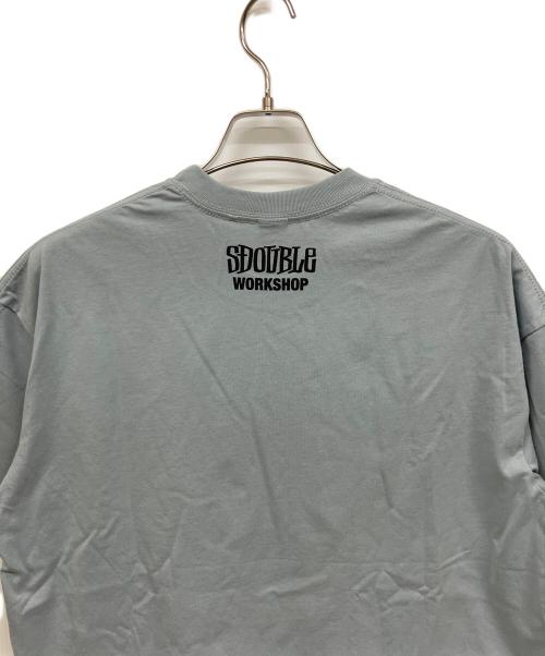 S/DOUBLE（エスダブル）S/DOUBLE (エスダブル) 半袖Tシャツ グレー サイズ:Mの古着・服飾アイテム