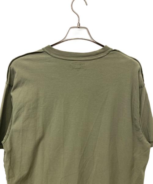stussy（ステューシー）stussy (ステューシー) 半袖Tシャツ カーキ サイズ:Lの古着・服飾アイテム