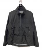 Abu Garciaアブガルシア）の古着「3レイヤーウォータープルーフスタンドジャケット」｜ブラック