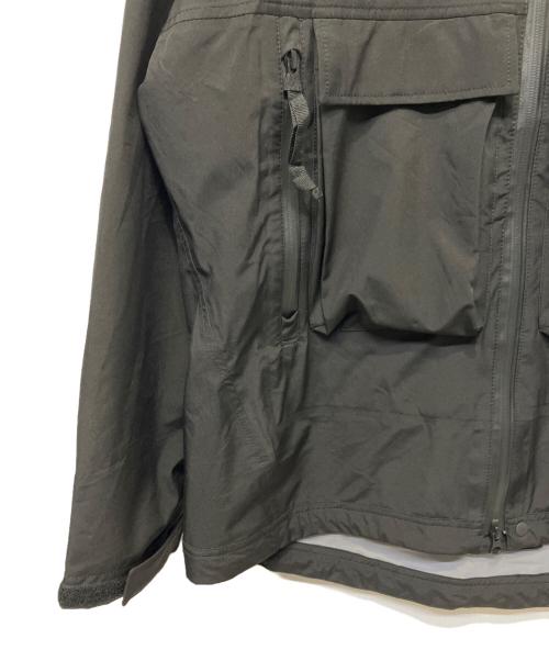 Abu Garcia（アブガルシア）Abu Garcia (アブガルシア) 3レイヤーウォータープルーフスタンドジャケット ブラック サイズ:Lの古着・服飾アイテム