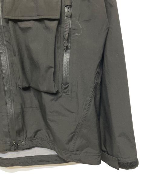 Abu Garcia（アブガルシア）Abu Garcia (アブガルシア) 3レイヤーウォータープルーフスタンドジャケット ブラック サイズ:Lの古着・服飾アイテム