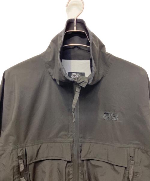 Abu Garcia（アブガルシア）Abu Garcia (アブガルシア) 3レイヤーウォータープルーフスタンドジャケット ブラック サイズ:Lの古着・服飾アイテム