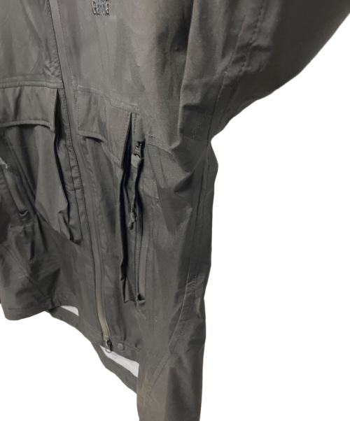 Abu Garcia（アブガルシア）Abu Garcia (アブガルシア) 3レイヤーウォータープルーフスタンドジャケット ブラック サイズ:Lの古着・服飾アイテム