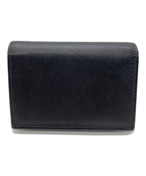 PRADA（プラダ）PRADA (プラダ) 2つ折り財布 ブラックの古着・服飾アイテム