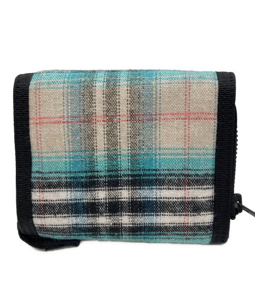 LUGGAGE LABEL（ラゲッジ レーベル）LUGGAGE LABEL (ラゲッジ レーベル) 3つ折り財布 ブラックの古着・服飾アイテム